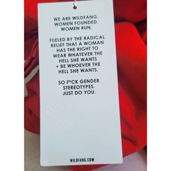 Wildfang Essential Long Sleeve Jumpsuit Red Size XS NWT Coveralls - Picture 7 of 14
